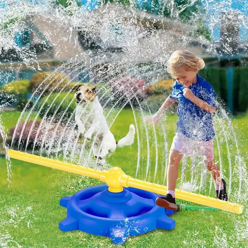 Kids Outdoor Yard Tools - 360 Derece Su Yağmurlama Dönen Çocuklar