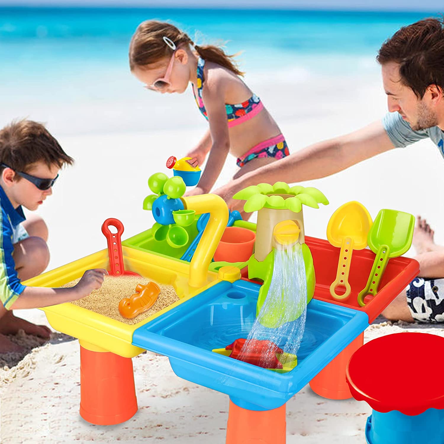 Kids Outdoor Table - Plaj masa kum oyun oyuncaklar çocuk