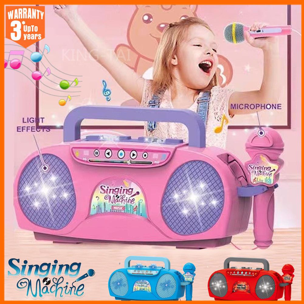 Kids Outdoor Table - Çocuklar Mikrofon Karaoke Makinesi Müzik Enstrümanı