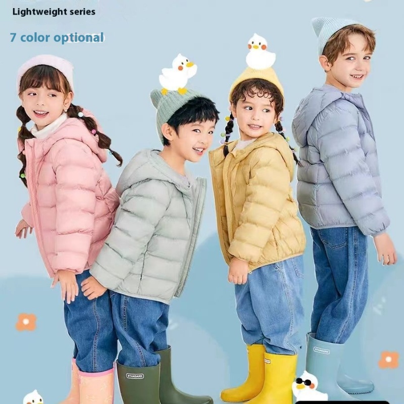 Kids Outdoor Jacket - Sonbahar ve kış çocuk hafif paragraf