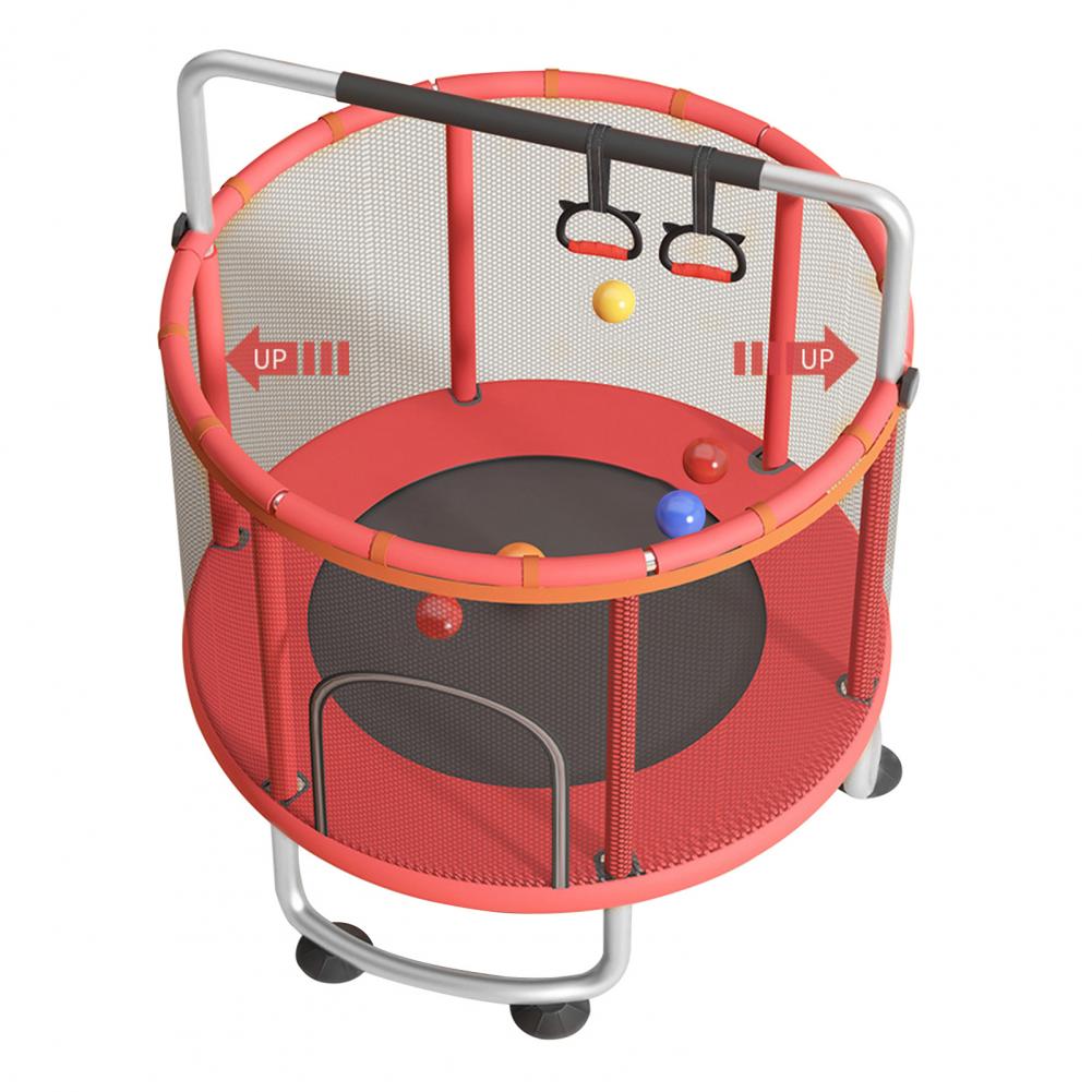 Kids Outdoor Basketball Hoop - Çocuk Trambolini, Ayarlanabilir Bebek ve Yürümeye