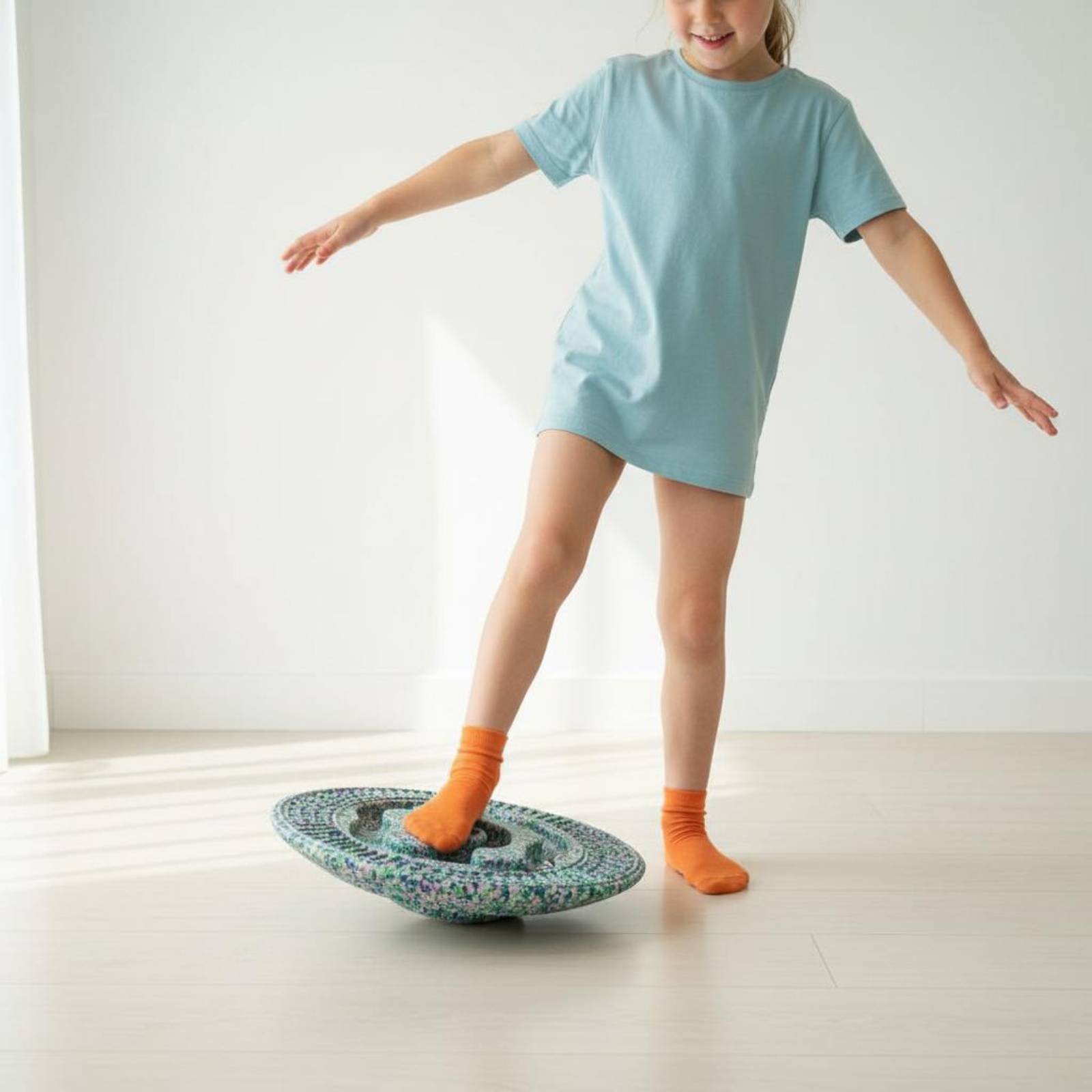 Kids Outdoor Balance Beam - Labirent Denge Tahtası İç ve Dış