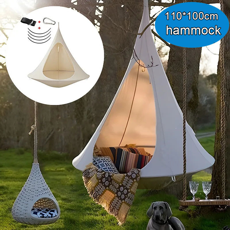 Kids Outdoor Lawn Chair - Dış Mekan Su Geçirmez Hamak Çift