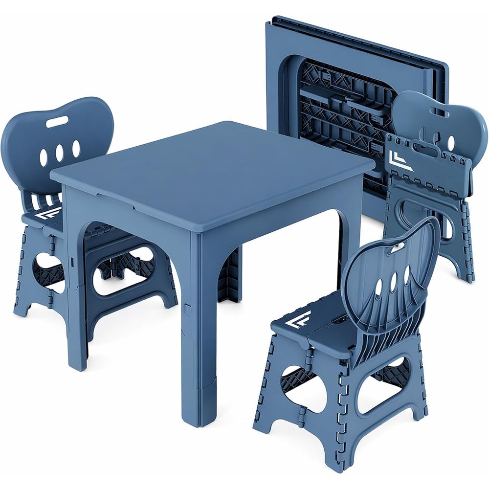 Kids Outdoor Table - Katlanabilir Masa ve Sandalye Seti, Yüksekliği