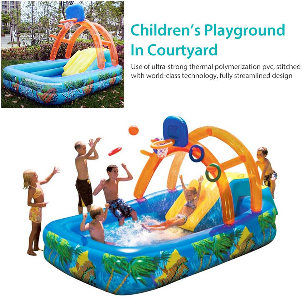 Kids Outdoor Slide Set - Yeni Su Kaydırağı Çocuk Eğlenceli Çim