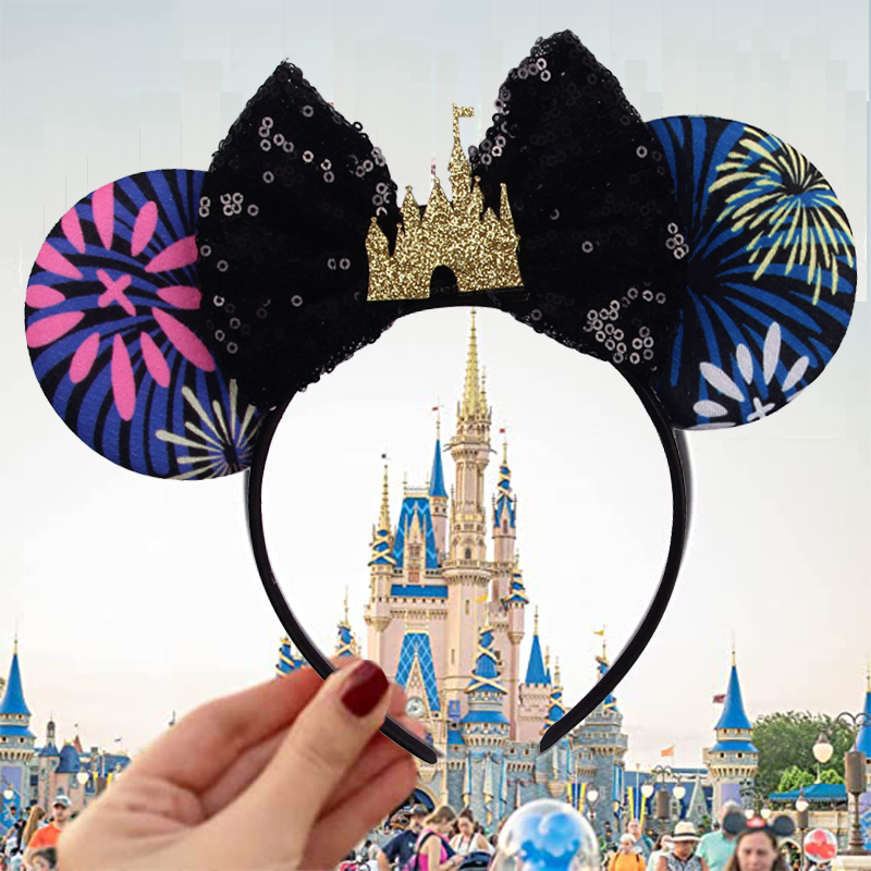 Kids Outdoor Gifts - Disney kalesi Mickey Mouse kulaklar kafa