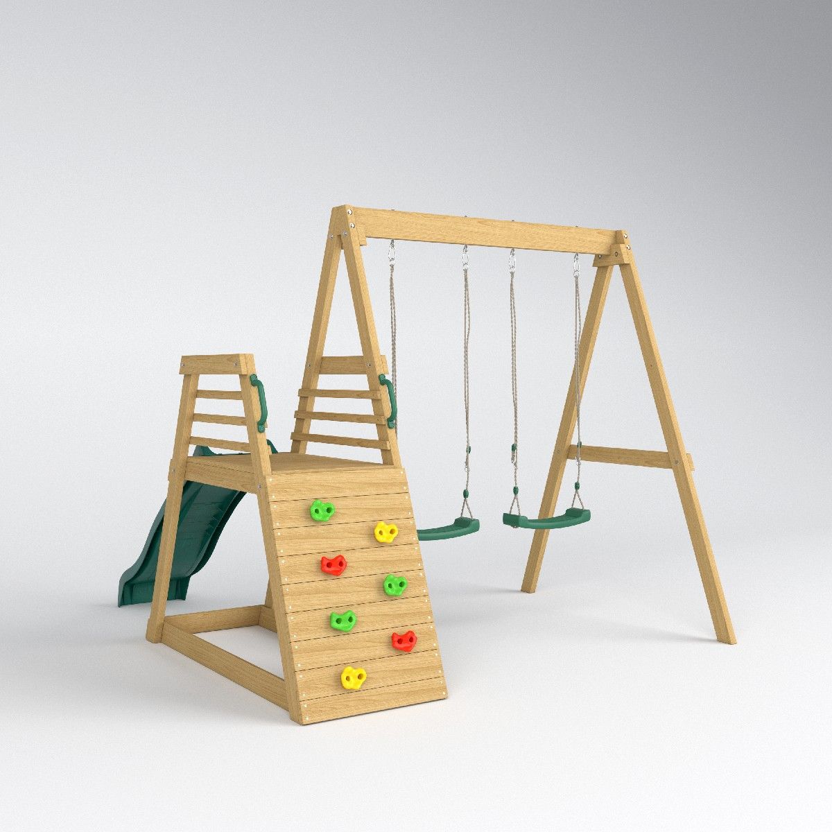 Kids Outdoor Slide Set - 2026 Jungle Gym Kaydırak Salıncak Bahçe