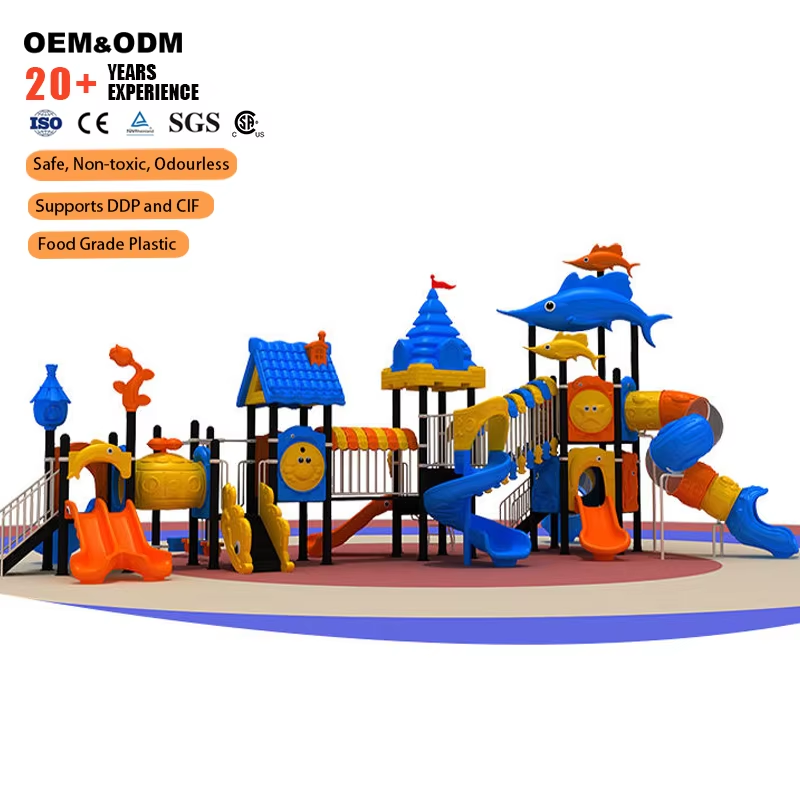 Kids Outdoor Slide Set - Açık Hava Çocuk Eğlence Ekipmanları Çocuk