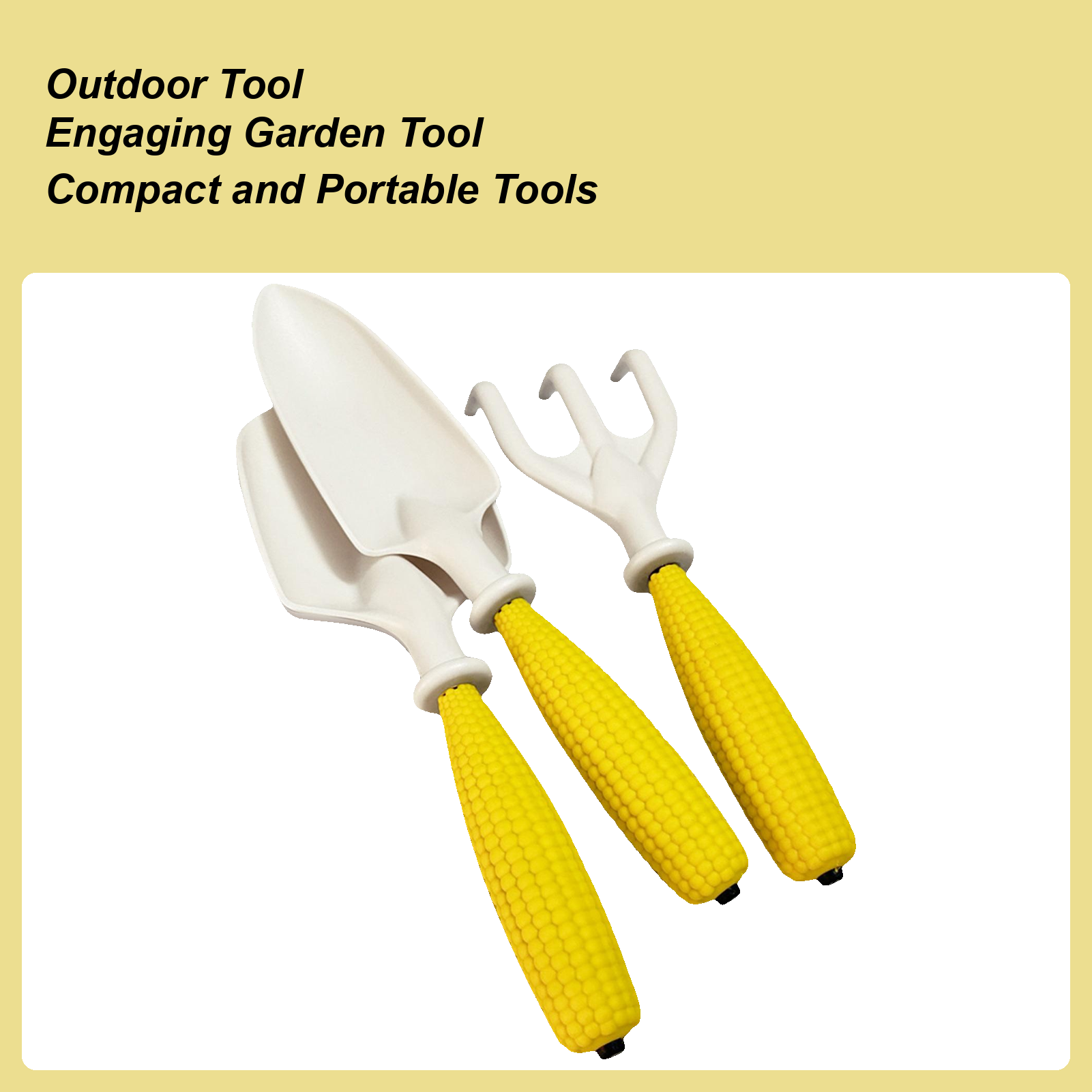 Kids Outdoor Yard Tools - Çocuklar için Bahçe Aletleri Seti Tırmık