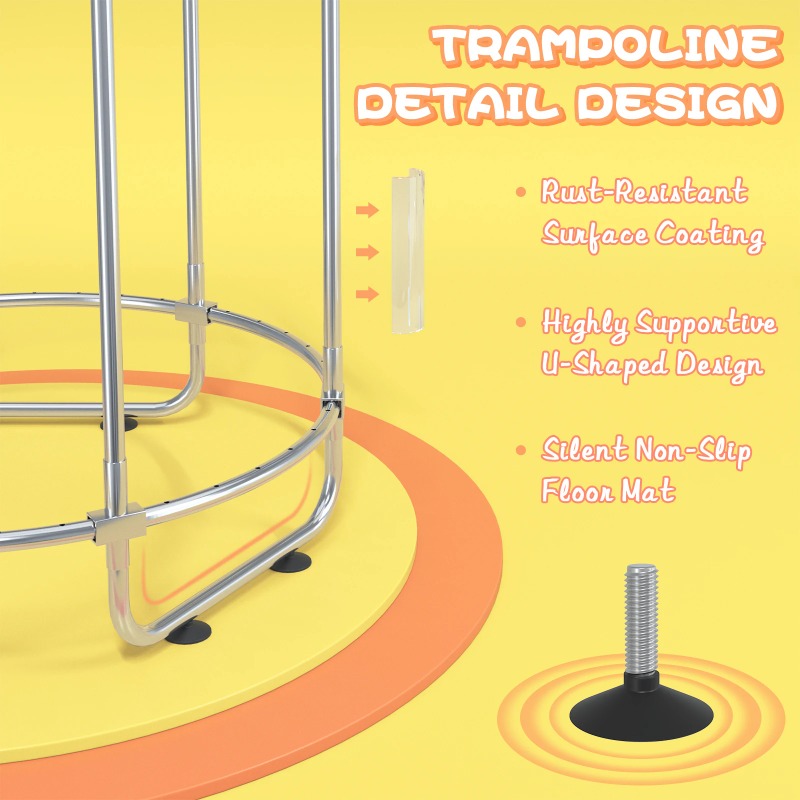 5FT Çocuk Trambolini 8'i 1 Ara - Kids Outdoor Basketball Hoop incelemesi ve fiyatı