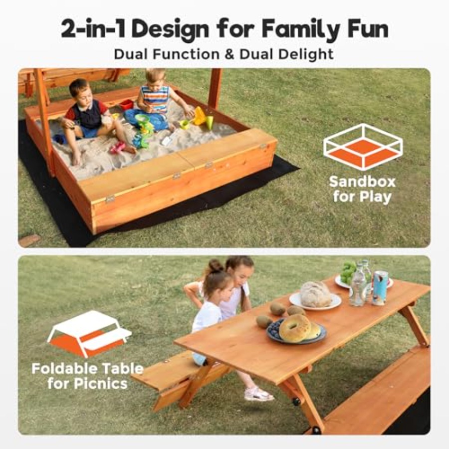 Arka bahçe açık hava çocuk ahş - Kids Outdoor Bench Table incelemesi ve fiyatı