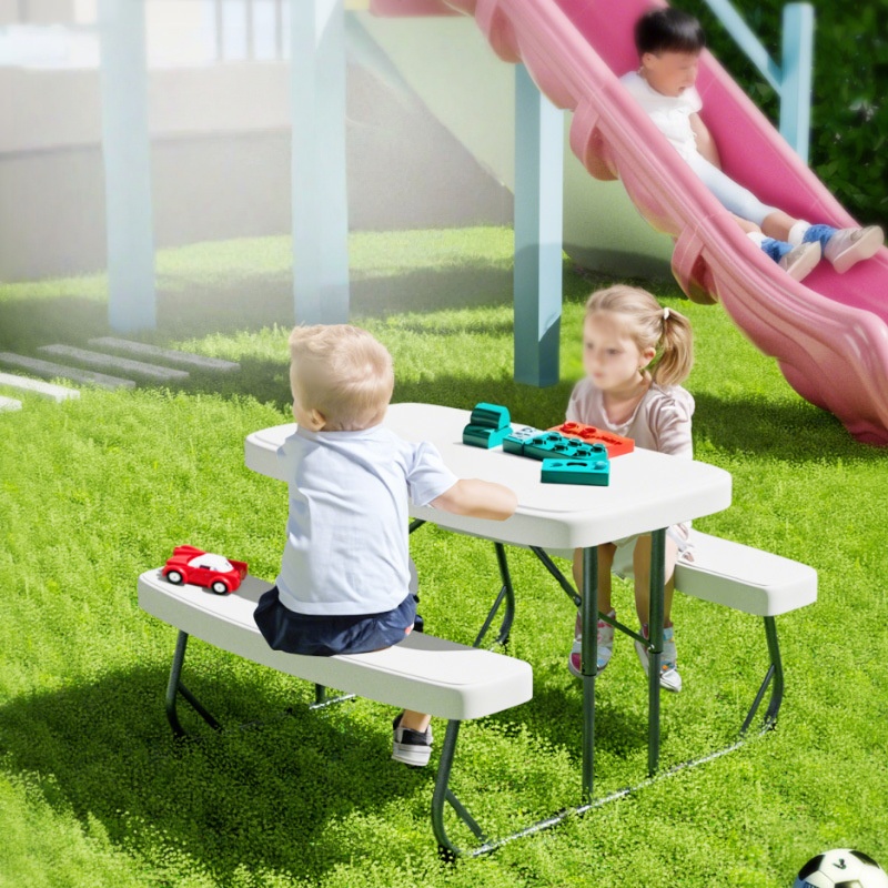 Açık Hava Çocukları Arka Bahçe - Kids Outdoor Bench Table incelemesi ve fiyatı