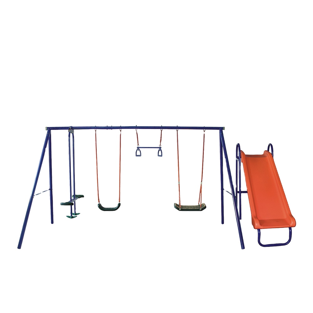 Toptan Ucuz Altı İstasyonlu Aç - Kids Outdoor Slide Set incelemesi ve fiyatı