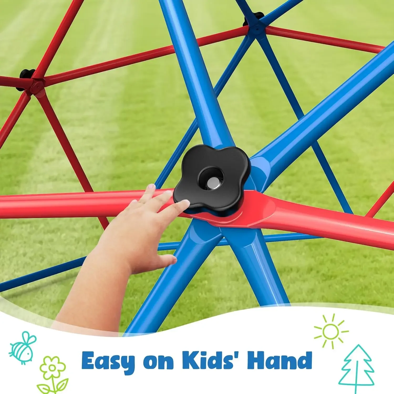 Hapfan Tırmanma Kubbesi Salınc - Kids Outdoor Jungle Gym Dome incelemesi ve fiyatı