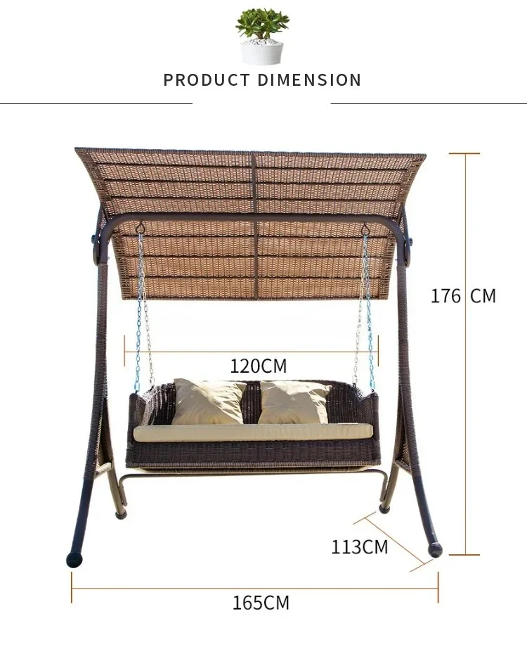 Sıcak sale2 Kişilik Bahçe Ratt - Kids Outdoor Lawn Chair incelemesi ve fiyatı