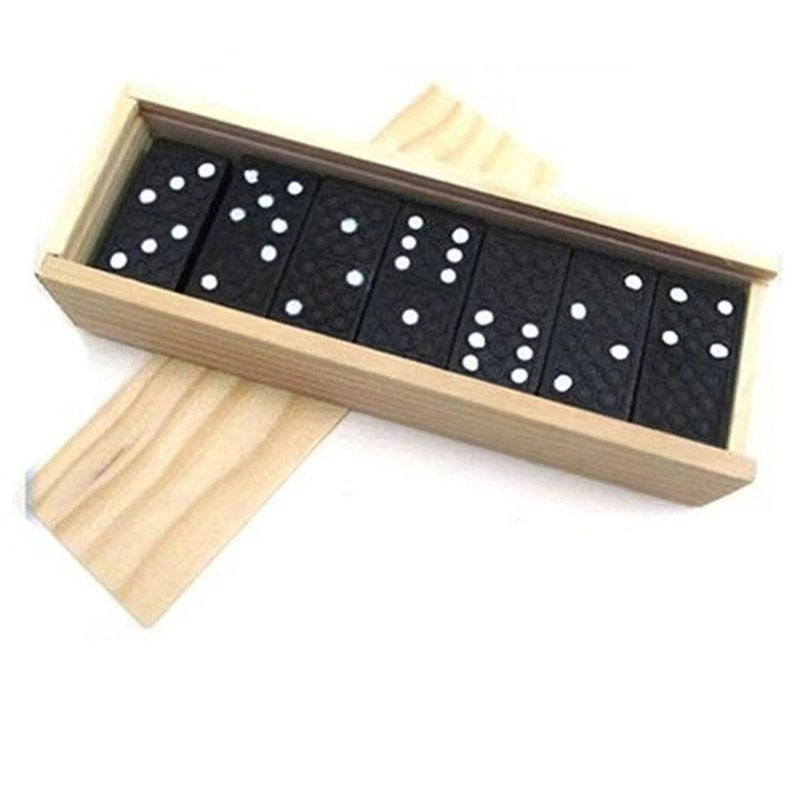 28 adet/takım ahşap Domino mas - Kids Outdoor Table incelemesi ve fiyatı