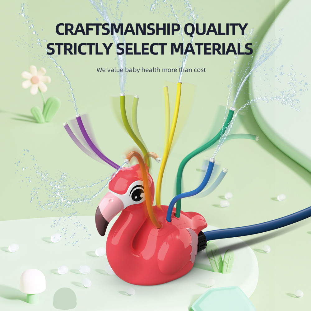Flamingo Karikatür Yağmurlama  - Kids Outdoor Yard Tools incelemesi ve fiyatı