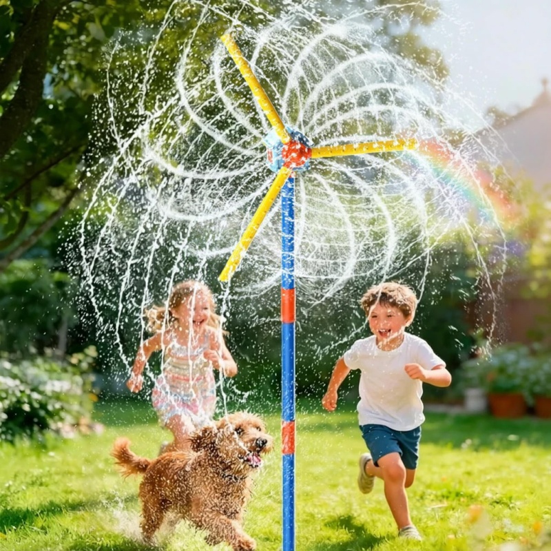 Yel değirmeni su fıskiyesi bah - Kids Outdoor Yard Tools incelemesi ve fiyatı