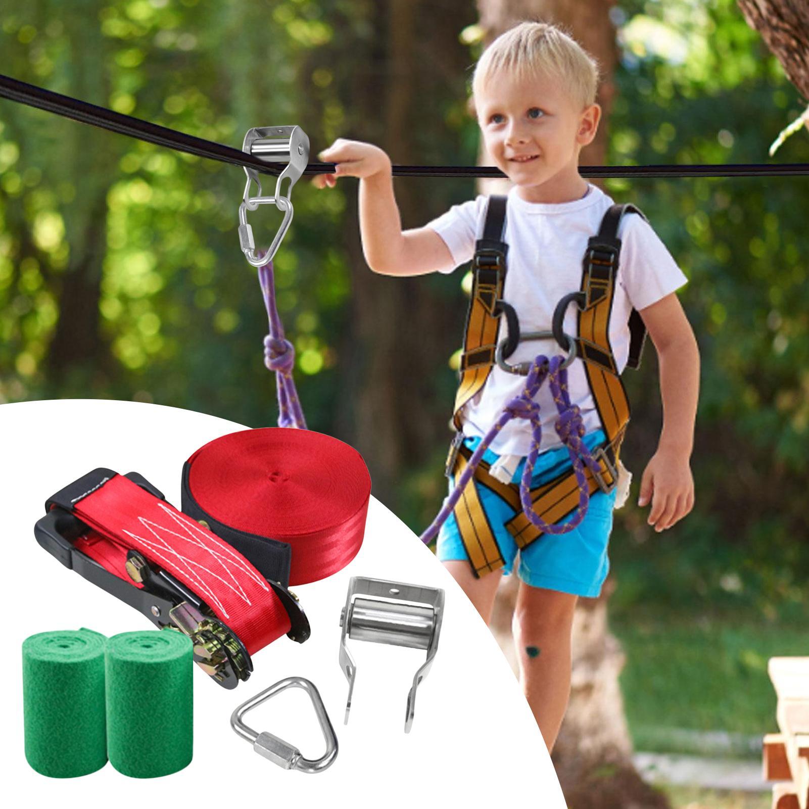 Çocuklar için Zipline Denge Eğ - Kids Outdoor Zipline incelemesi ve fiyatı