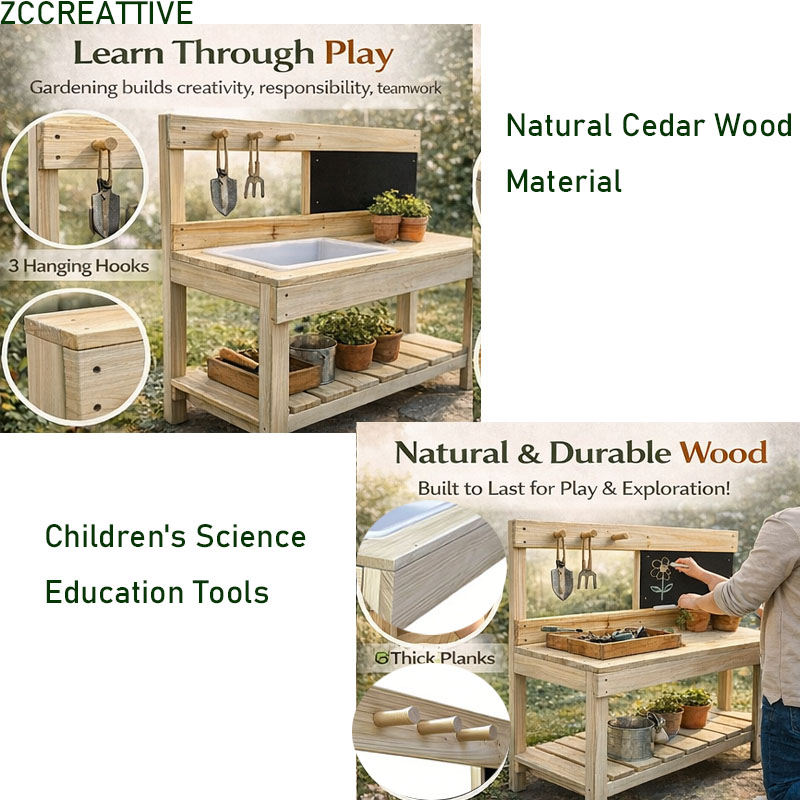 ZCCREATTIVE Çocuklar İçin Ahşa - Kids Outdoor Bench Table incelemesi ve fiyatı