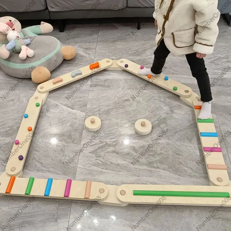Kalın Ahşap Denge Çubuğu Dokun - Kids Outdoor Balance Beam incelemesi ve fiyatı