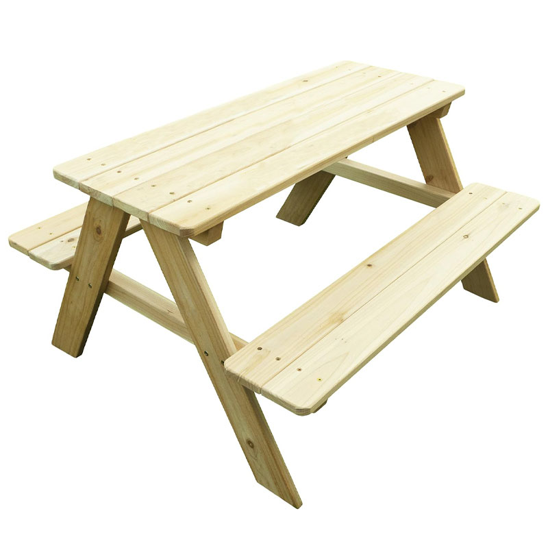 Ahşap Çocuk Piknik Masası ve B - Kids Outdoor Bench Table incelemesi ve fiyatı