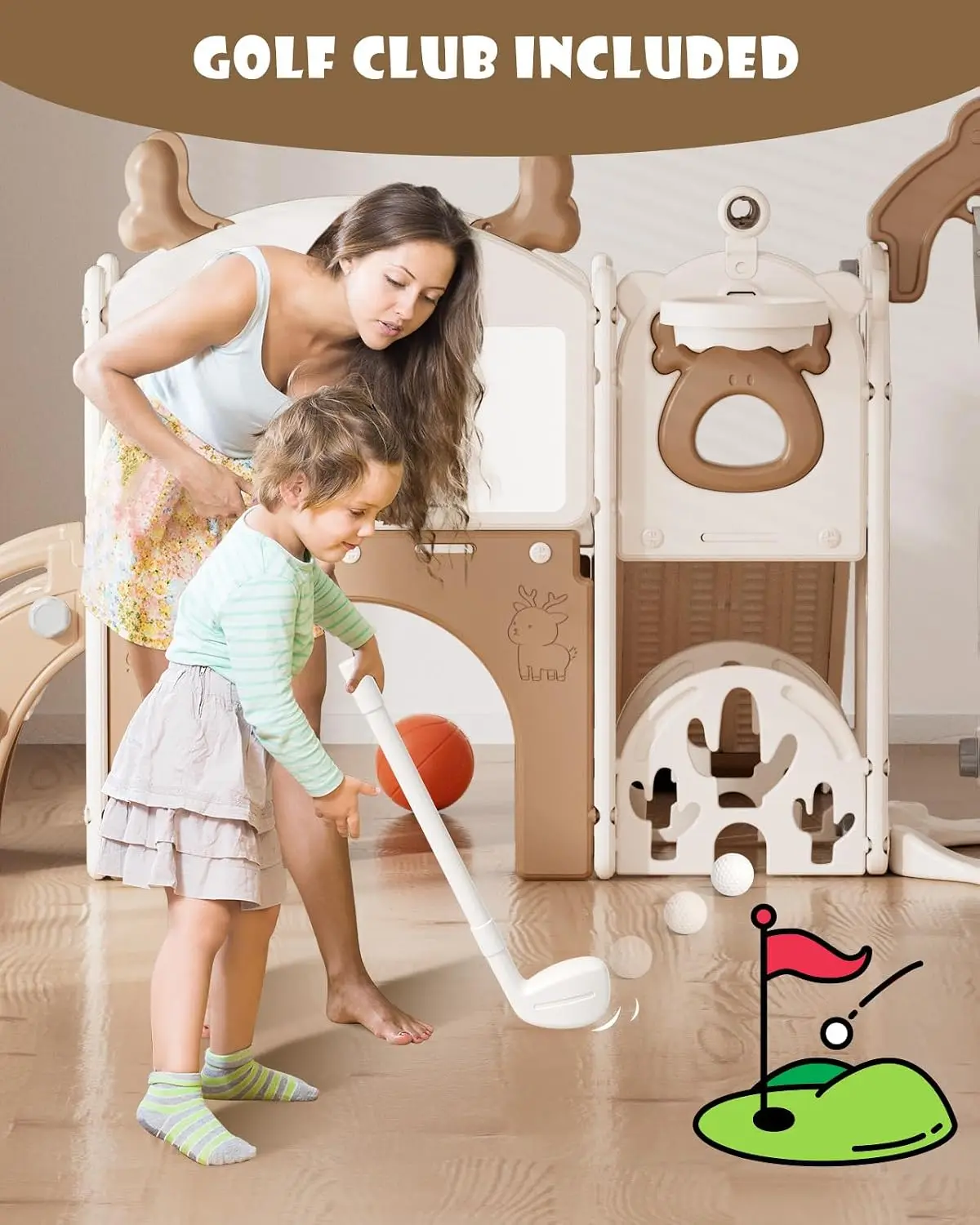 13'ü 1 arada Çocuk Kaydırağı v - Kids Outdoor Slide Set incelemesi ve fiyatı