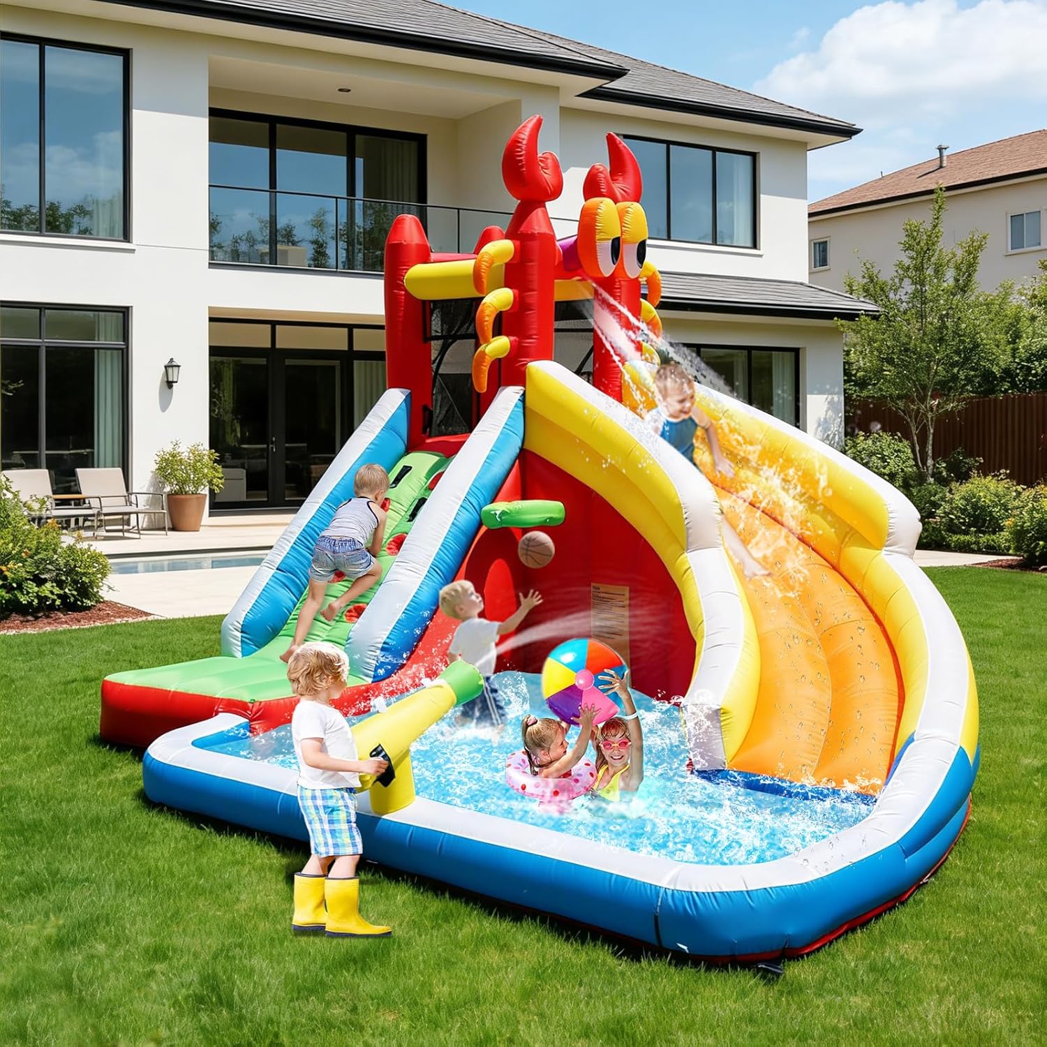 Çocuklar için Su Kaydıraklı Bü - Kids Outdoor Basketball Hoop incelemesi ve fiyatı
