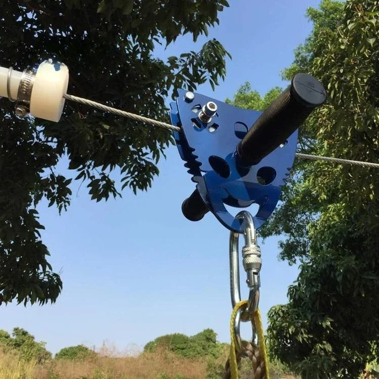 Yükseltilmiş 120ft Zip Line Se - Kids Outdoor Zipline incelemesi ve fiyatı