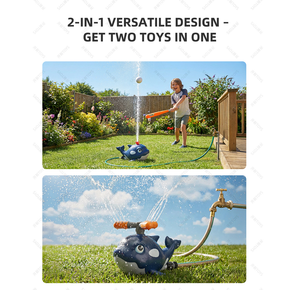 Karikatür Balina Yağmurlama Si - Kids Outdoor Yard Tools incelemesi ve fiyatı