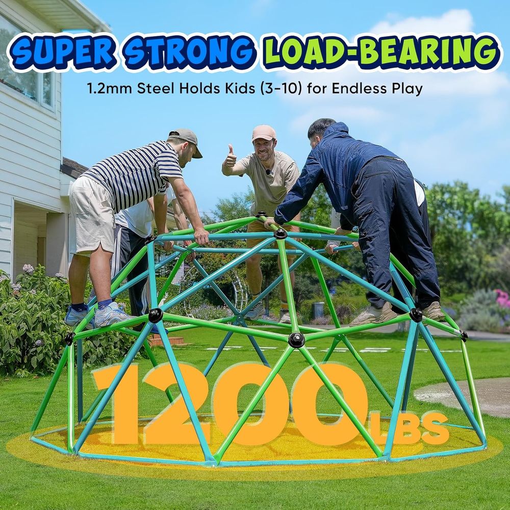 Zupapa10T Hamaklı Tırmanma Çad - Kids Outdoor Jungle Gym Dome incelemesi ve fiyatı