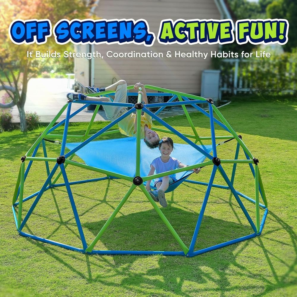 Zupapa10T Hamaklı Tırmanma Çad - Kids Outdoor Jungle Gym Dome incelemesi ve fiyatı